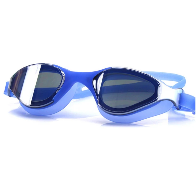 H694 Free shipping sale new plating 2016 big box Swim Eyewear waterproof anti-fog silicone goggles Men and women all appropriate | Спорт и