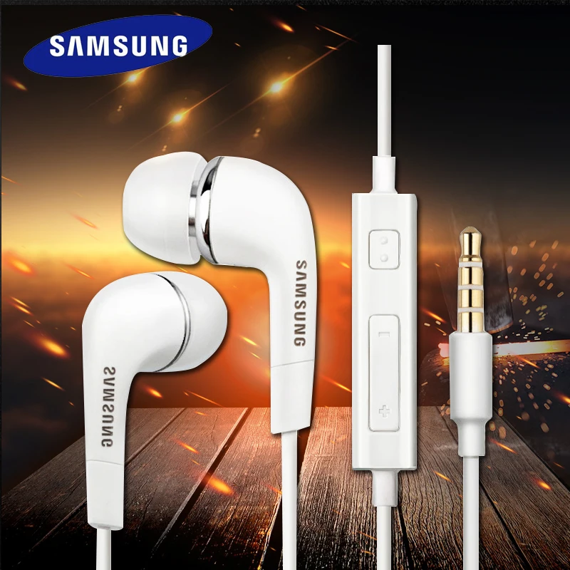 Проводные наушники Samsung EHS64 3/5/10/15/20 шт. 3 5 мм вкладыши с микрофоном для Galaxy S8 S8Edge S9 +