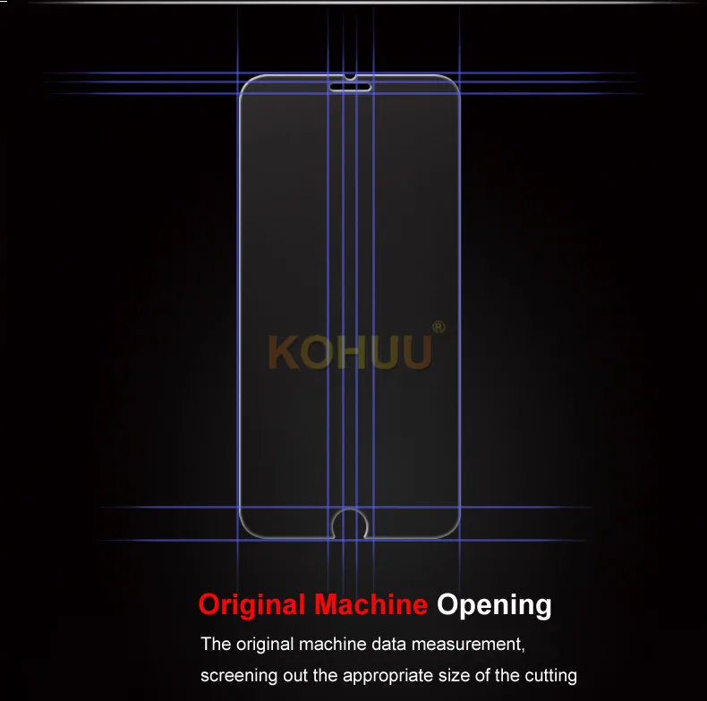 KOHUU 100 шт./лот для Apple IPhone X XS Max XR 6 6S Plus 7 защита экрана прозрачное закаленное стекло