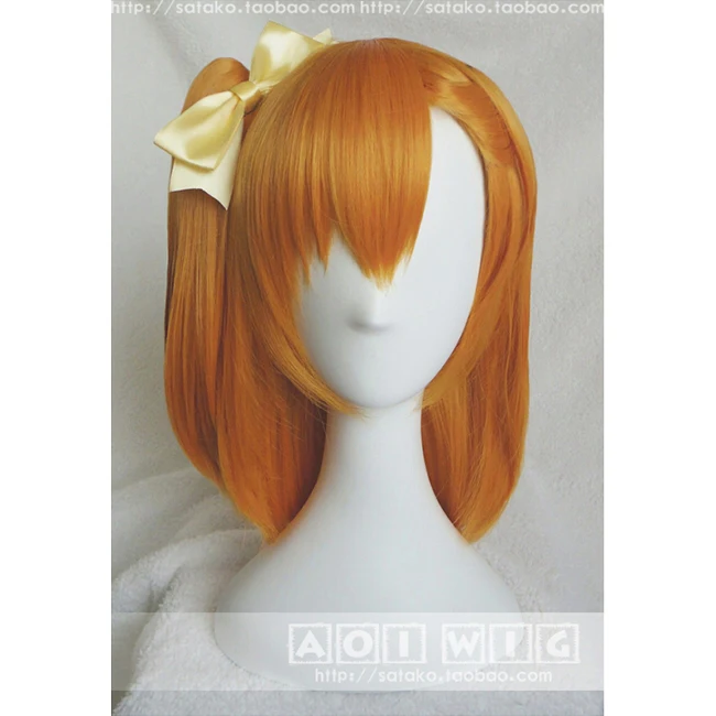 Аниме LoveLive Honoka Kousaka парик для косплея термостойкие синтетические волосы на