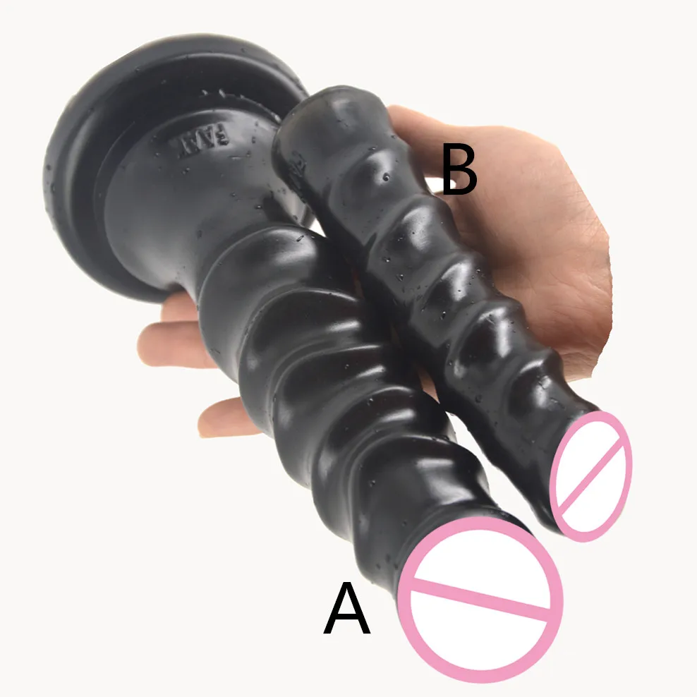 Фаллоимитатор FAAK большой фаллоимитатор в рубчик пробка для экстремальной киски