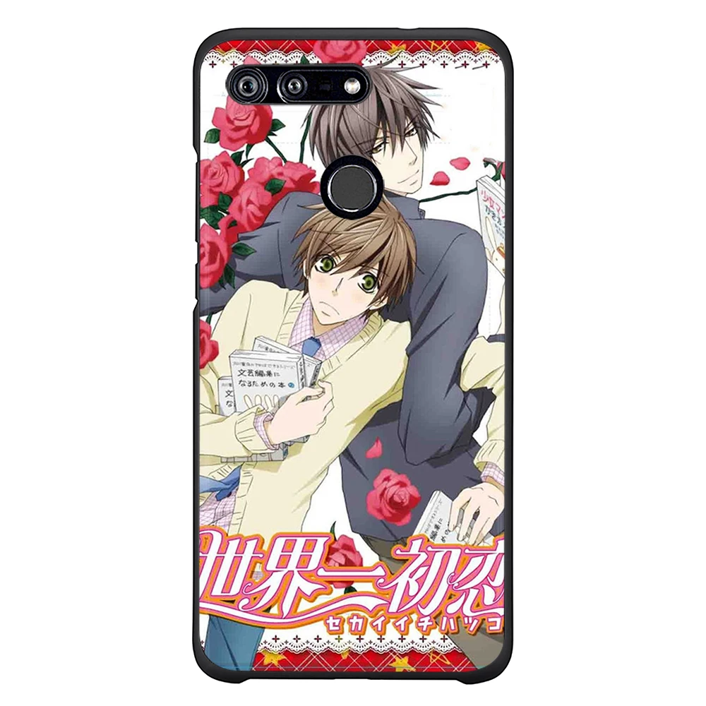 Мягкий ТПУ чехол для телефона Honor 8x силиконовый аниме Sekai ichi Hatsukoi 9 8x10 7a Huawei Y6 2018
