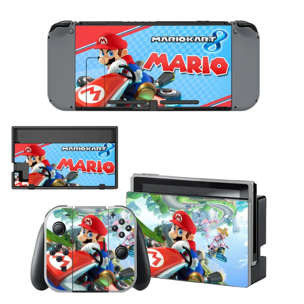 Супер Марио Одиссея кожи Стикеры vinilo для NintendoSwitch стикеры s скины для Nintend переключатель NS консоли Joy-Con контроллеры