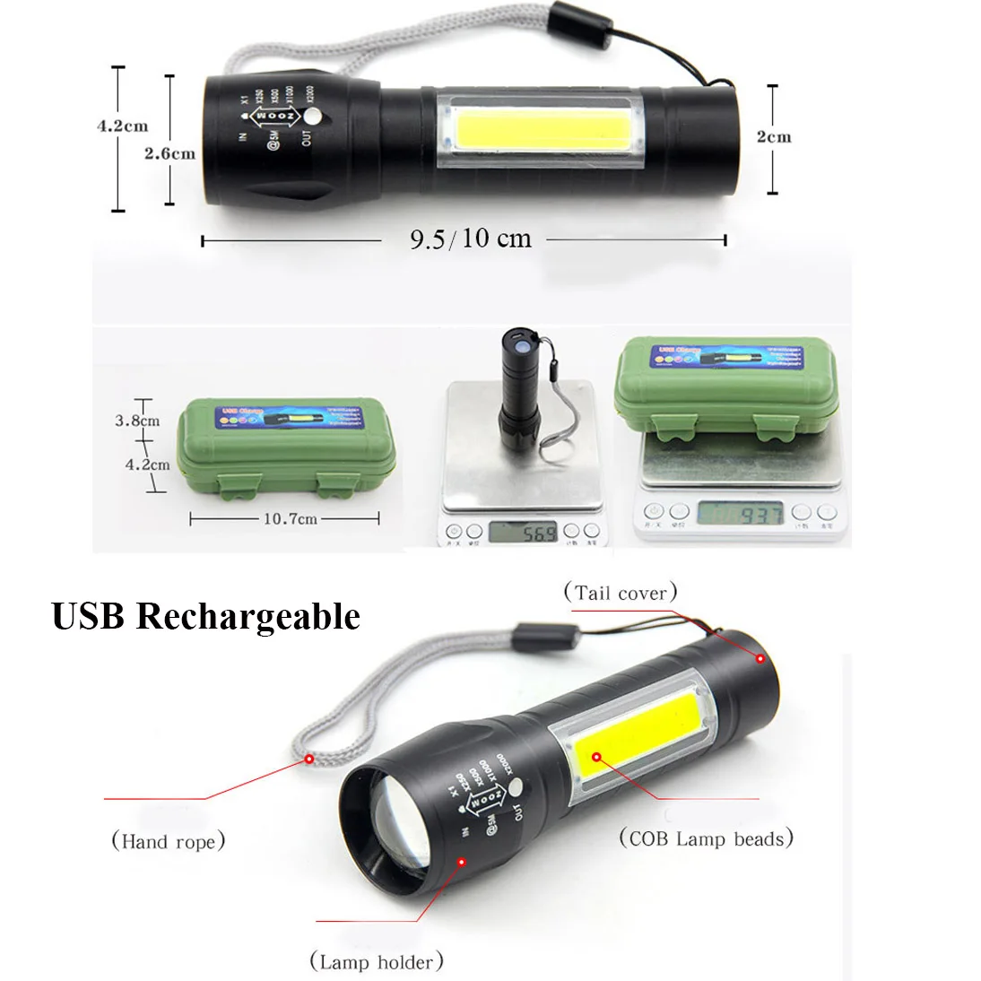 Профессиональные Водонепроницаемый CREE XM L T6 3800LM Велосипед Свет Факела