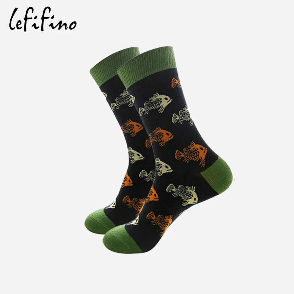 Забавные носки унисекс для мужчин и женщин с изображением мультяшного персонажа