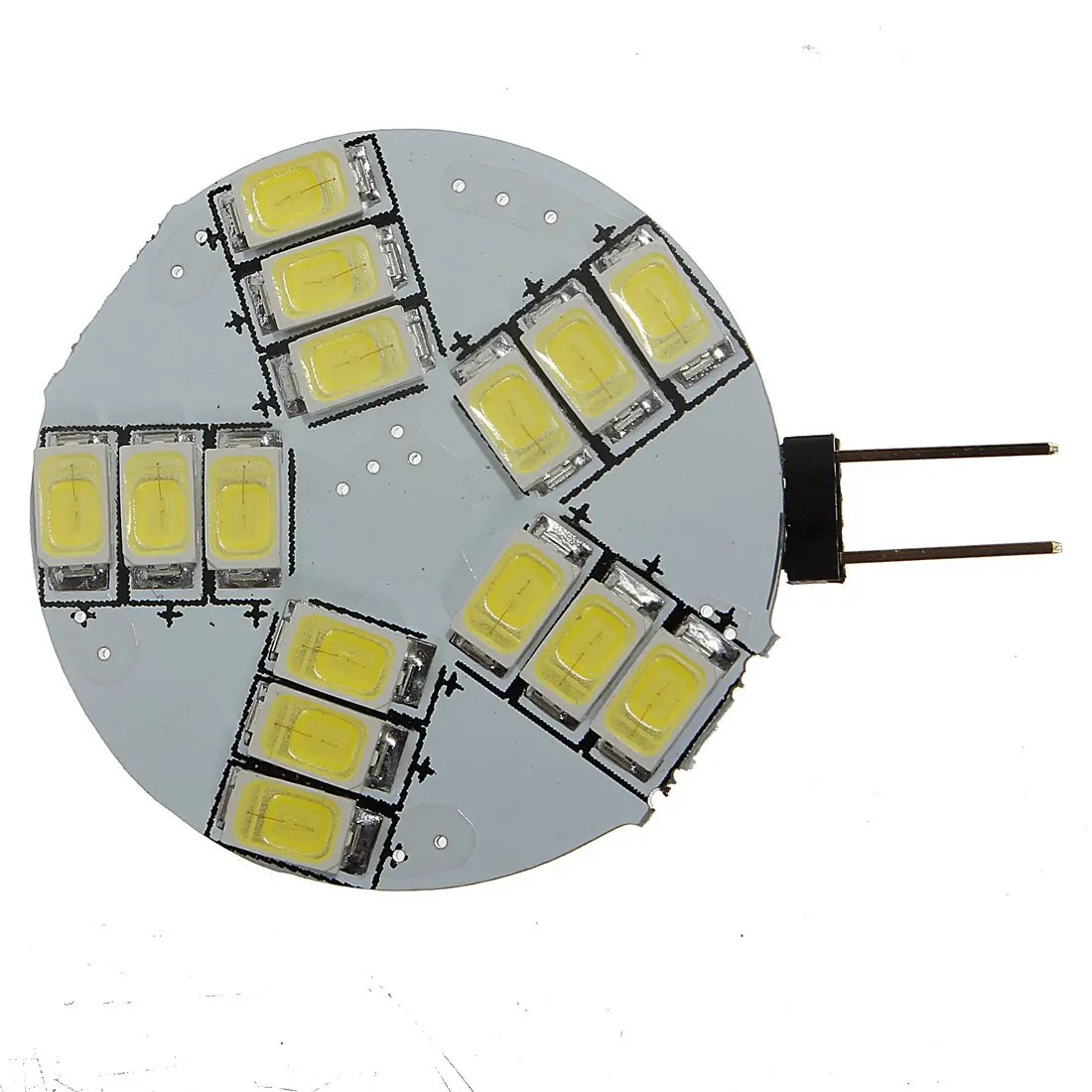 4 X G4 15SMD 5630 Светодиодный 12V Точечный светильник 330 360LM холодный белый|led 12v|12v light bulbled