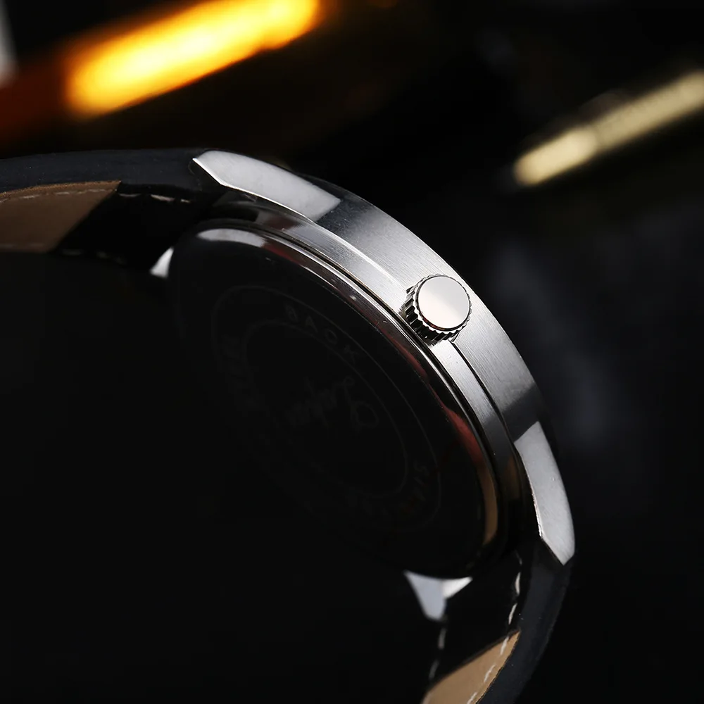 Reloj Hombre мужские часы модные часы для мужчин лучший бренд роскошные часы мужские спортивные наручные часы кожаные повседневные часы