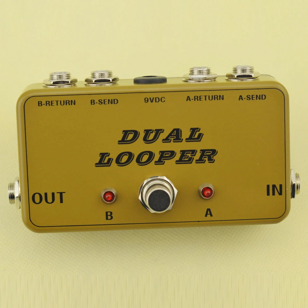 Новая педаль для создания эффектов True Bypass Looper гитарных переключатель гитары true
