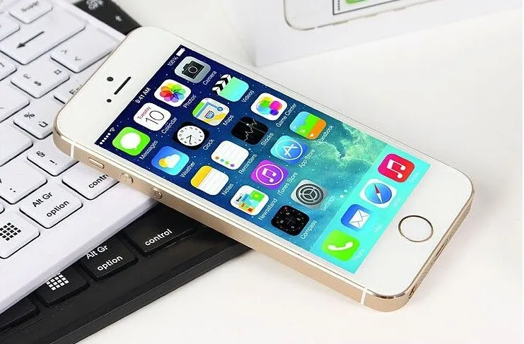 Б/у Apple Iphone 5S разблокированный сотовый телефон 4," экран 1 Гб ОЗУ 16 Гб/32 ГБ/64 Гб ПЗУ сенсорный ID отпечаток пальца