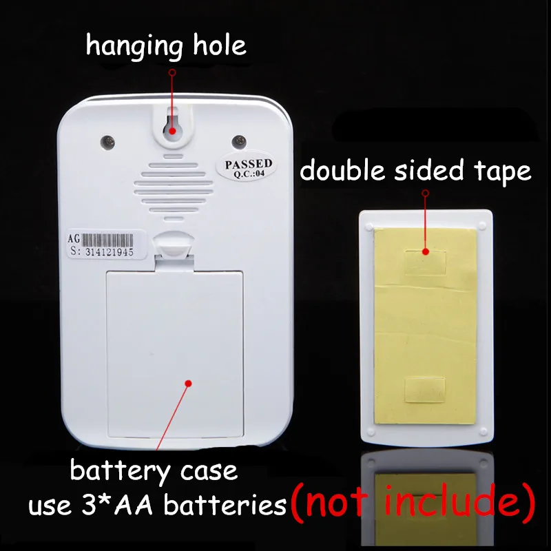 Беспроводной домашней электронный пейджер пожилых DC батареи свободно