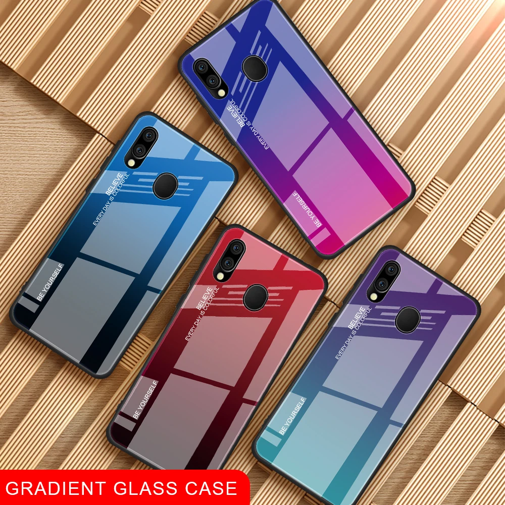 Чехол из закаленного стекла для телефона для samsung Galaxy S10 5G A50 A30 A40 A60 A70 A20 A10 S8 S9 J4 J6 плюс A7 M20 M30 M10 крышка чехол