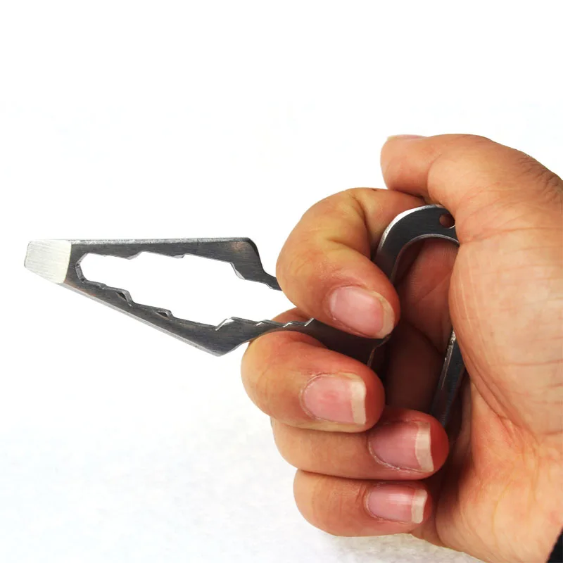 5 шт. упак. брелок для ключей инструменты самозащиты открывалка бутылок из