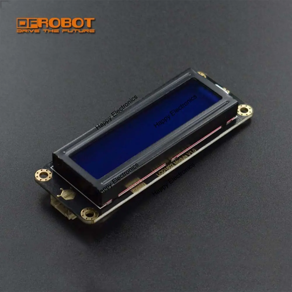 DFRobot гравитационный IIC/I2C LCD1602 Arduino ЖК-дисплей модуль 3 ~ 5 0 В подсветка синий зеленый