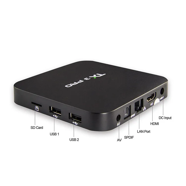 ILebygo TX3 PRO Android 7 1 ТВ Box Amlogic S905X quad core Smart BOX 4 K Wifi Media плеер GB/8 GB