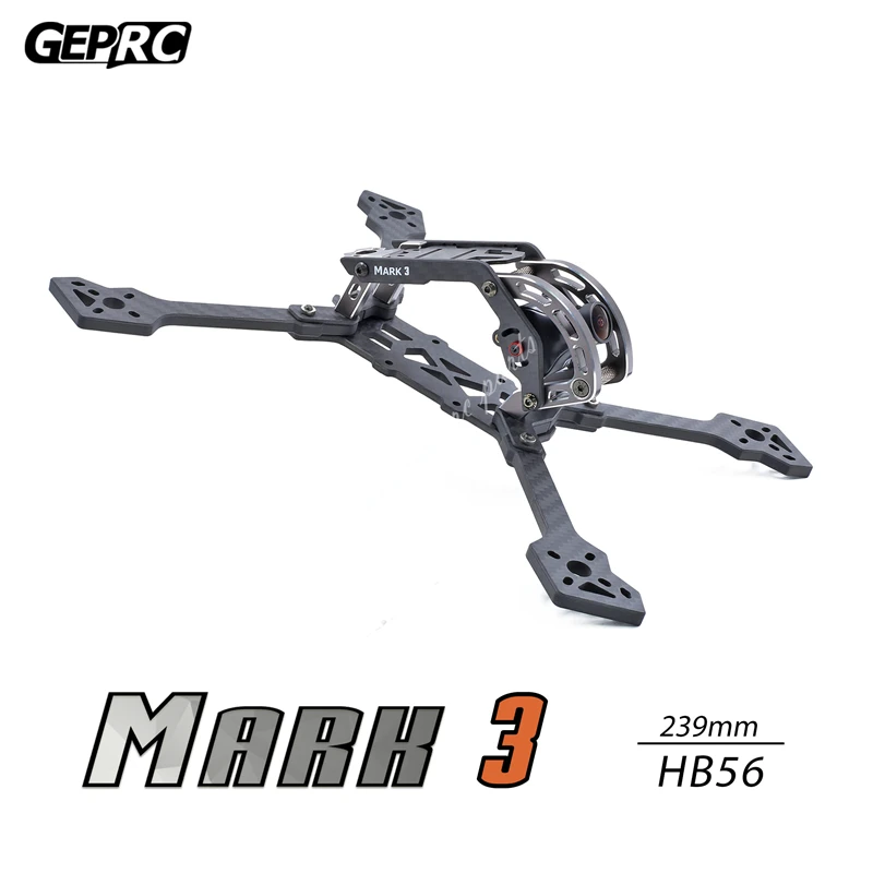 GEPRC Mark3 HB56 239 мм комплект из углеродного волокна для рамы фристайла FPV RC Дрон