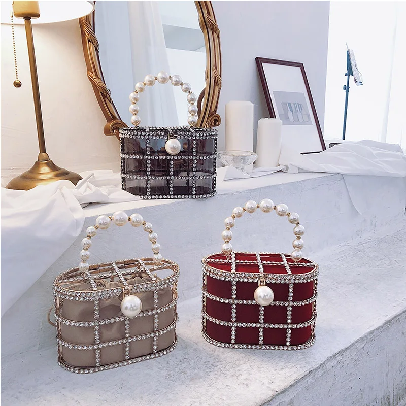 Хит, высокое качество, ажурная корзина, дизайн, бриллианты, жемчуг, женские роскошные вечерние сумки, вечерняя сумочка, модная сумка, сумка, bolla