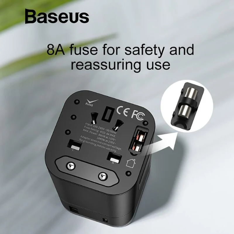 Зарядное устройство Baseus 18 Вт с USB-разъемом и поддержкой быстрой зарядки |