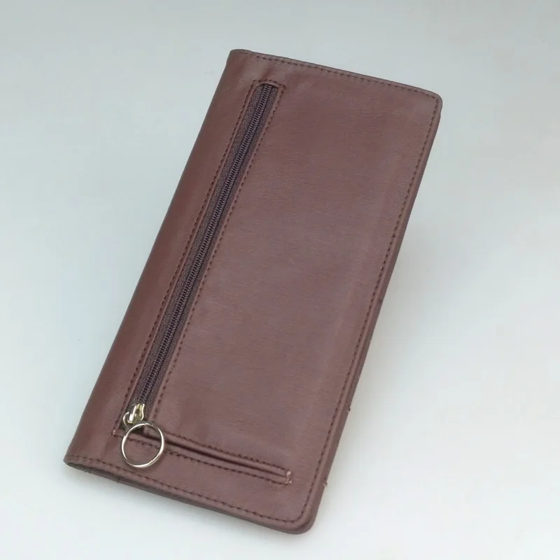 Ultra Thin Slim for Men's Long Wallet and Purse Soft Casual Simple Minimalist Coin Pouch Handy Envelope Women Male Female Cute