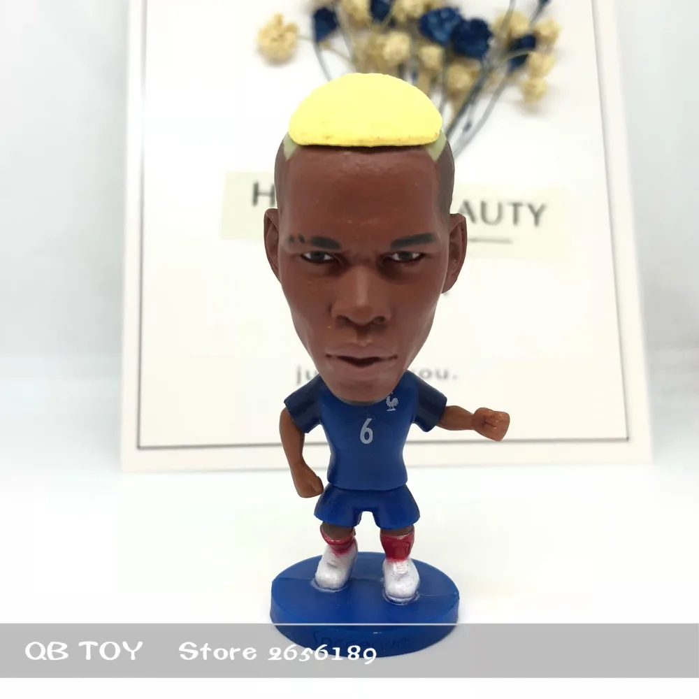 Фигурки футболистов Футбольные Звезды классика Франция Pogba #16 17 подвижные швы
