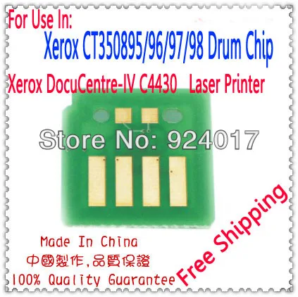 

Чип для картриджа с тонером для принтера Xerox DocuCentre-IV ApeosPort-IV C4430 4430, чип для барабанного блока Xerox DCC 4430 APC 4430 C4430