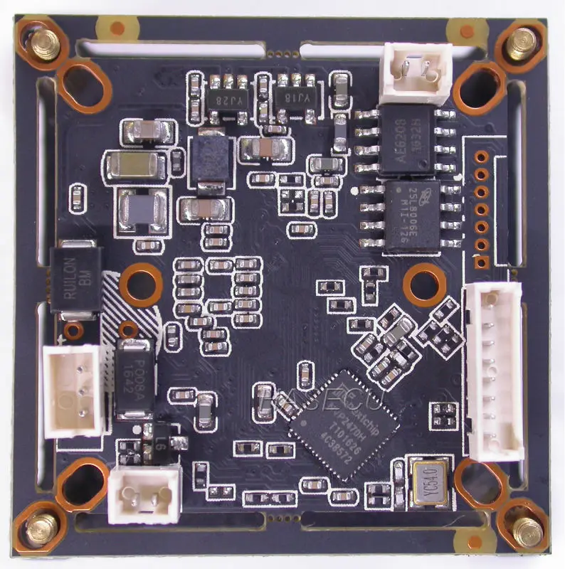 3.0MP AHD 1/2.8&quot SONY Exmor IMX124 CMOS image sensor NVP2470 CCTV camera module PCB board with OSD cable + IRC CS 3MP LEN |