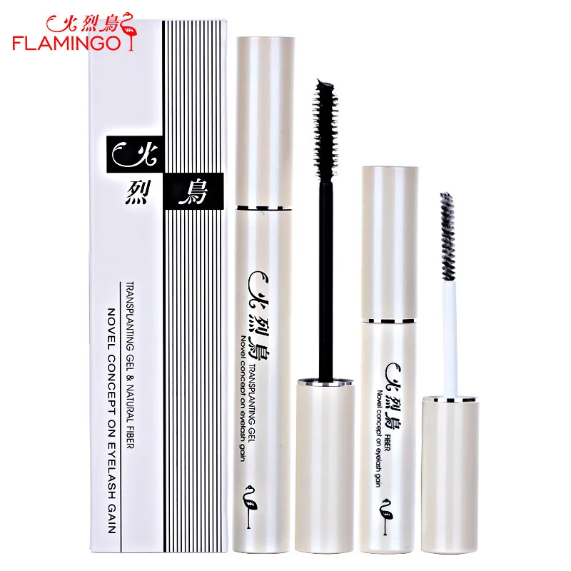 2 шт. Удлиняющая Тушь для ресниц с рисунком фламинго|mascara set|mascara 2mascara mascara |