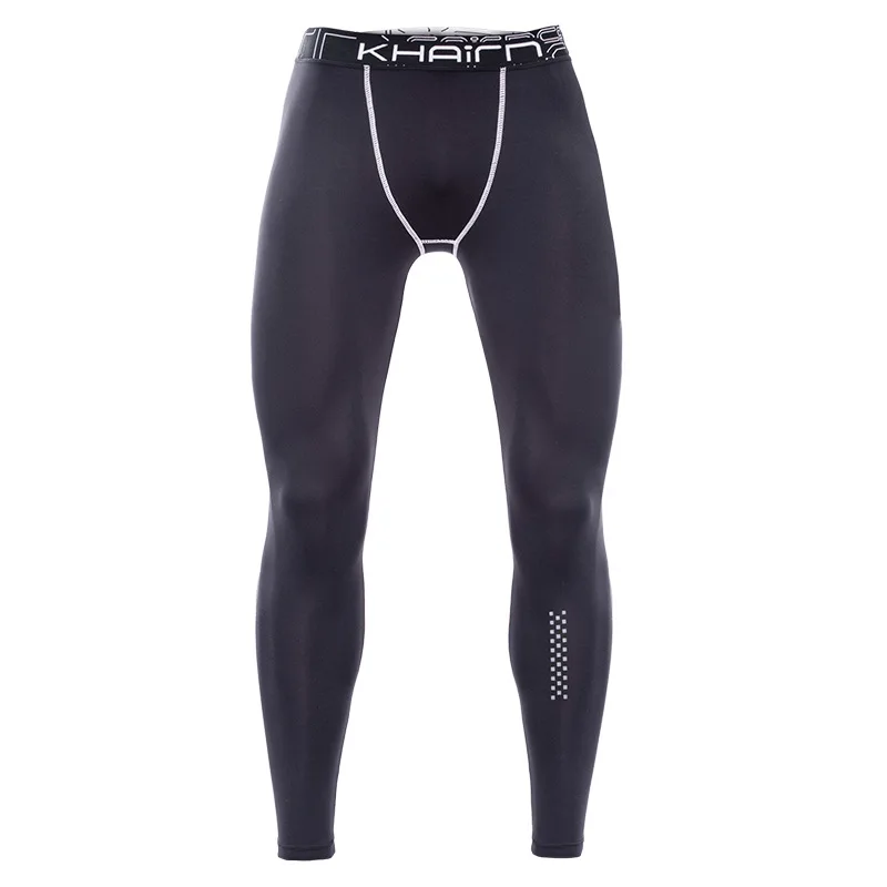 ESHINES Модные мужские эластичные быстросохнущие спортивные тайтсы леггинсы для