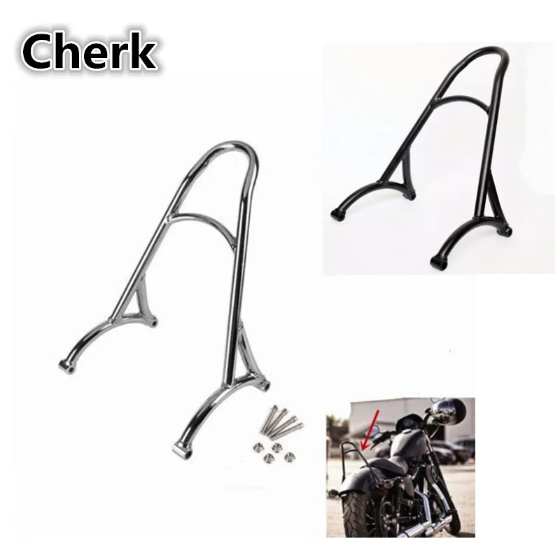 Шаговая короткая спинка для Harley Sportster XL Iron Nightster 883 1200 04 15|sportster black|harley blackchrome harley |