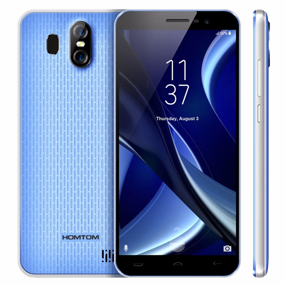 Оригинальный HOMTOM S16 3g мобильные телефоны Android 7 0 2 GB Оперативная память 16 Гб