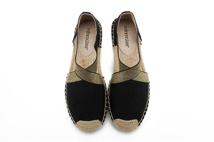 Новинка года; Alpargatas espadrilles; удобные слипоны с рисунком; Женские Повседневные тапочки; дышащие льняные парусиновые тапочки для девочек