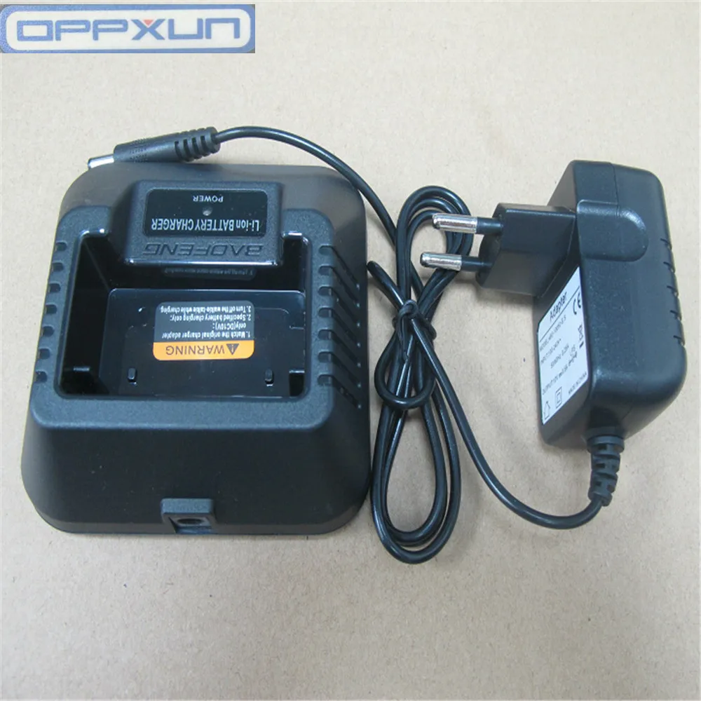 OPPXUN для Baofeng иди и болтай Walkie Talkie “иди UV5R оригинальный Зарядное устройство s стол