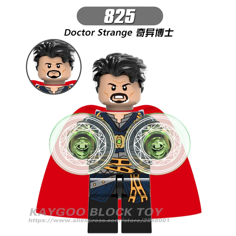 X0187 один продажа Super Heroes Доктор Стрэндж Железный человек Капитан Америка