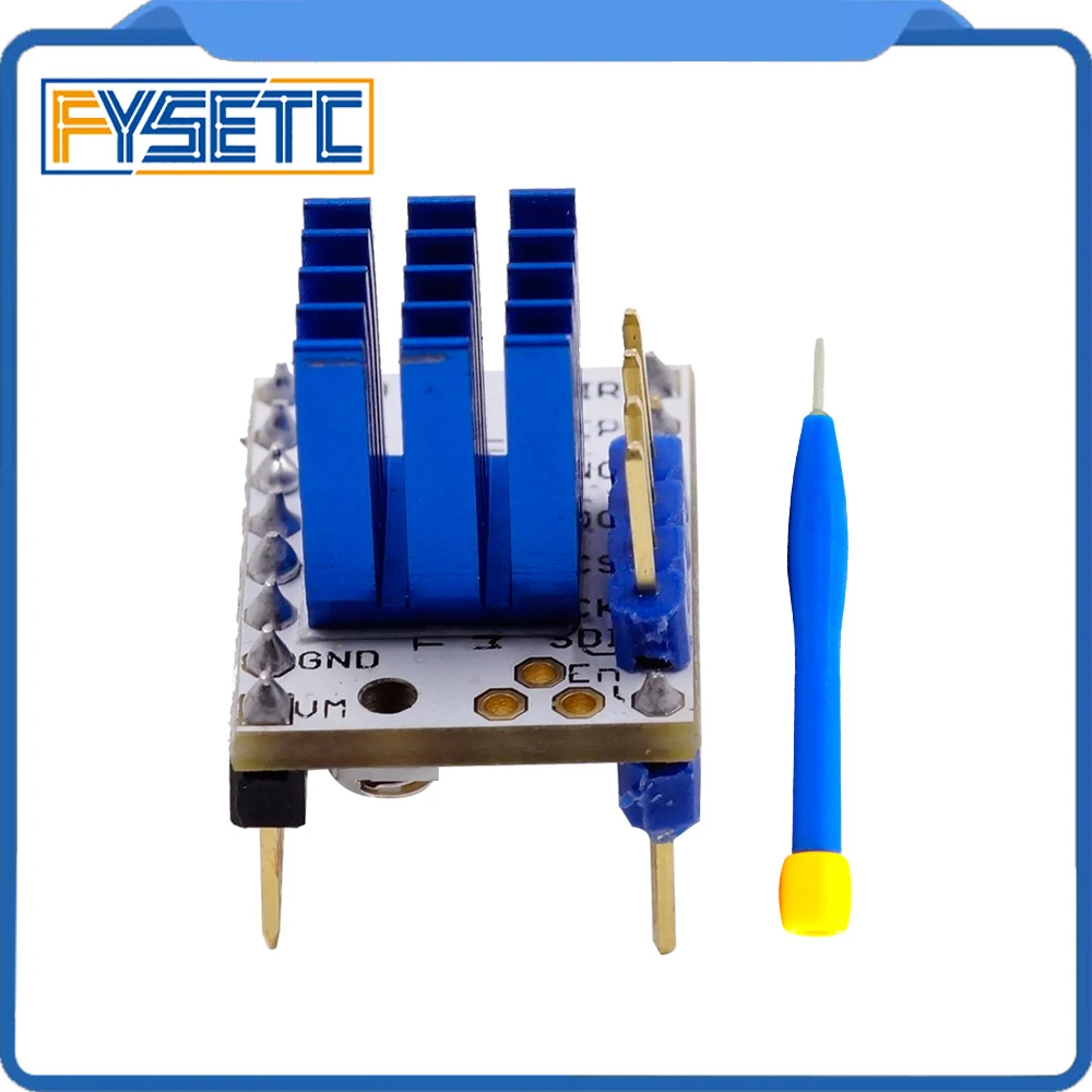 2X TMC2130 V1.1 Stepstick Драйвер шагового двигателя SPI с теплоотводом ультра тихий отличный