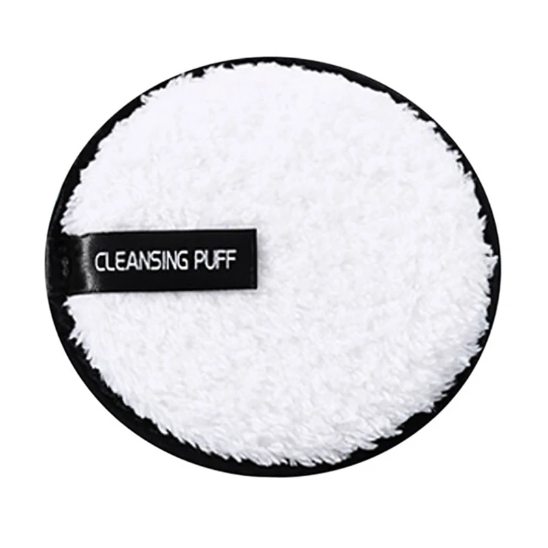 Sale 1PC Makeup Puff Tools Popular Reusable Cleaning Towel puff Cloth Pads Face |
