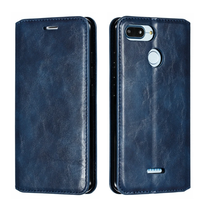 Флип-кожаный чехол для Etui Xio mi Red mi 6 6A 6 Pro 7 GO Note 5 6 7 Pro mi 8 9 SE кошелек флип-чехол для телефона чехол-книжка