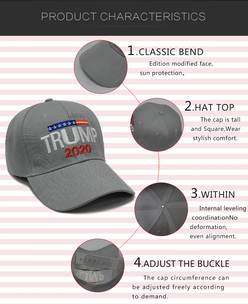 Мужская Бейсболка, Регулируемая Кепка Trump, бейсбольная кепка Casquette, Женская бейсбольная кепка, s Регулируемая бейсбольная Кепка Gorras для мужчин
