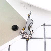 the x files letter mulder its me phone enamel pins brooch tv show friends badges brooches for women kids jewelry gift