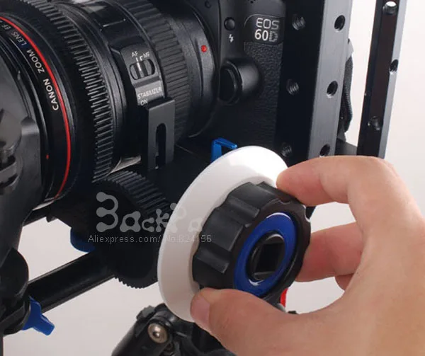 Кольцо редуктор с фокусировкой ручкой из алюминиевого сплава для DSLR видеокамеры