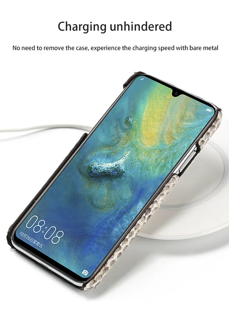 Роскошный телефон чехол для Huawei P10 P20 P30 Lite mate 10 20 lite Pro Y7 Y9 P Smart кожи питона чехол для Honor 8X9X10 20 lite