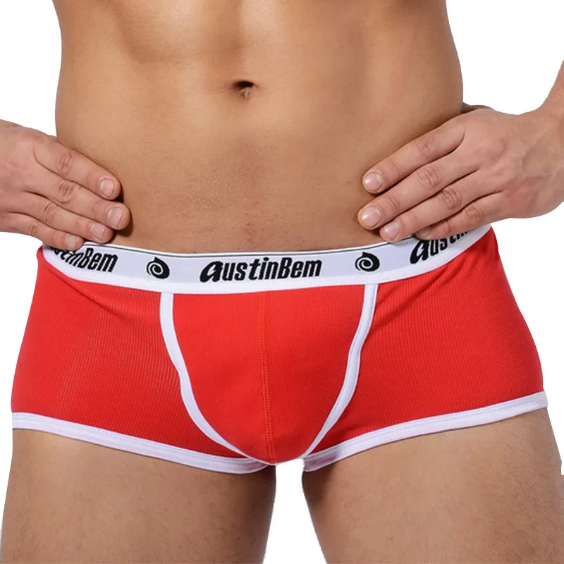 2019 Популярные Брендовые мужские трусы шорты из хлопка сексуальное мужское