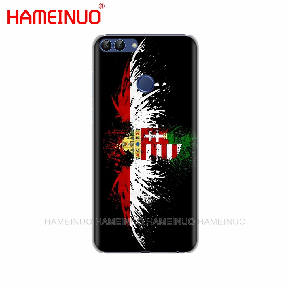 HAMEINUO Венгрия флаг для сотового телефона чехол huawei Honor Y5 7C Y625 Y635 Y6 Y7 Y9 2017 2018 Prime