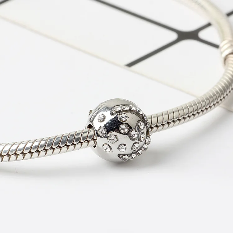 Btuamb Новая мода Звезда серебряного цвета Луна амулеты бусины подходят Pandora