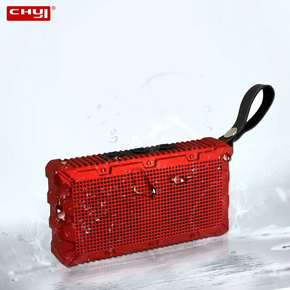 CHYI мини портативный Bluetooth динамик сабвуфер звуковая коробка музыкальная Колонка