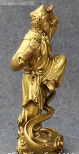 YM 306 Chinese Folk Myth Xiyouji Stand Monkey King Sun Wukong Wu Kong Statue | Дом и сад
