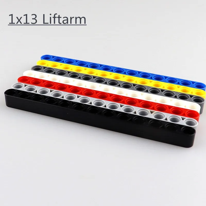 50 шт. Technic 11/13/15 м балки строительные блоки MOC аксессуары толстое отверстие Liftarm