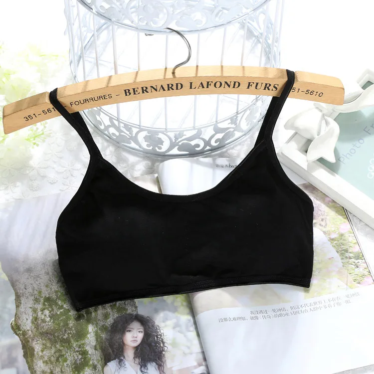 5 шт./лот детский хлопковый бюстгальтер для маленьких девочек детское нижнее