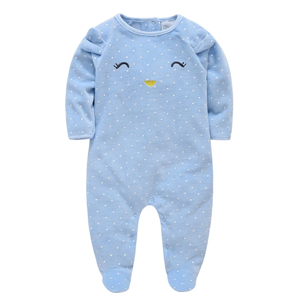PY1155 Kavkas/ г.; детские комбинезоны; roupa de bebes; Одежда для новорожденных с длинными рукавами с героями мультфильмов; зимний комбинезон для маленьких мальчиков - Цвет: PY1155