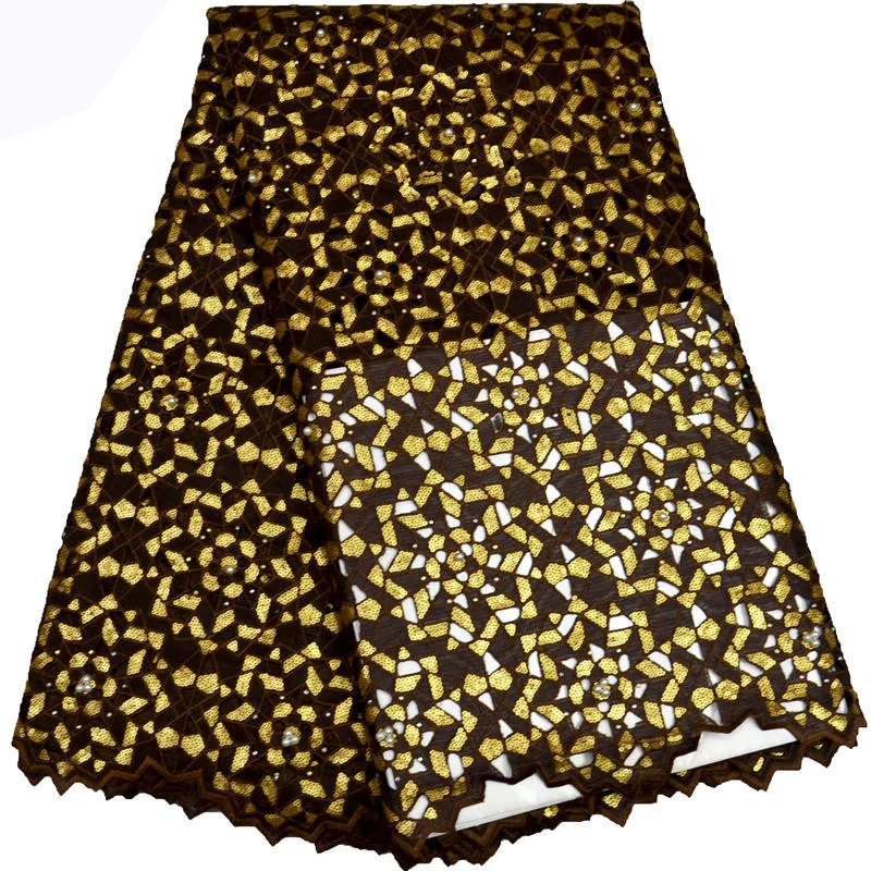 Бесплатная доставка (5 ярдов/шт.) Высококачественная кружевная ткань ручной