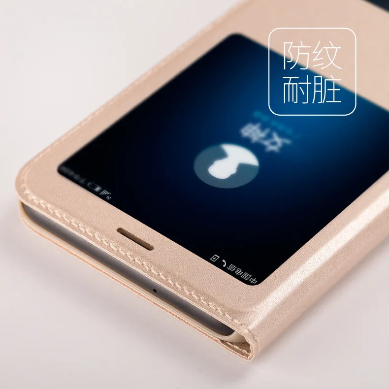 Умный чехол для Huawei Nova откидной Роскошный из искусственной кожи деловой P9 Lite