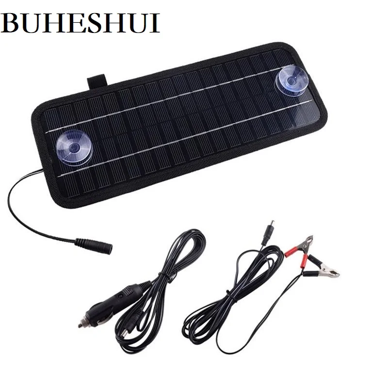 BUHESHUI 4 5 W 12V 18V Портативный Монокристаллический Модуль зарядного устройства для